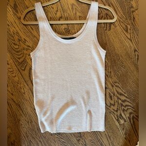 Jenni Kayne 100% Merino Wool Ribbed Layering Tank Top